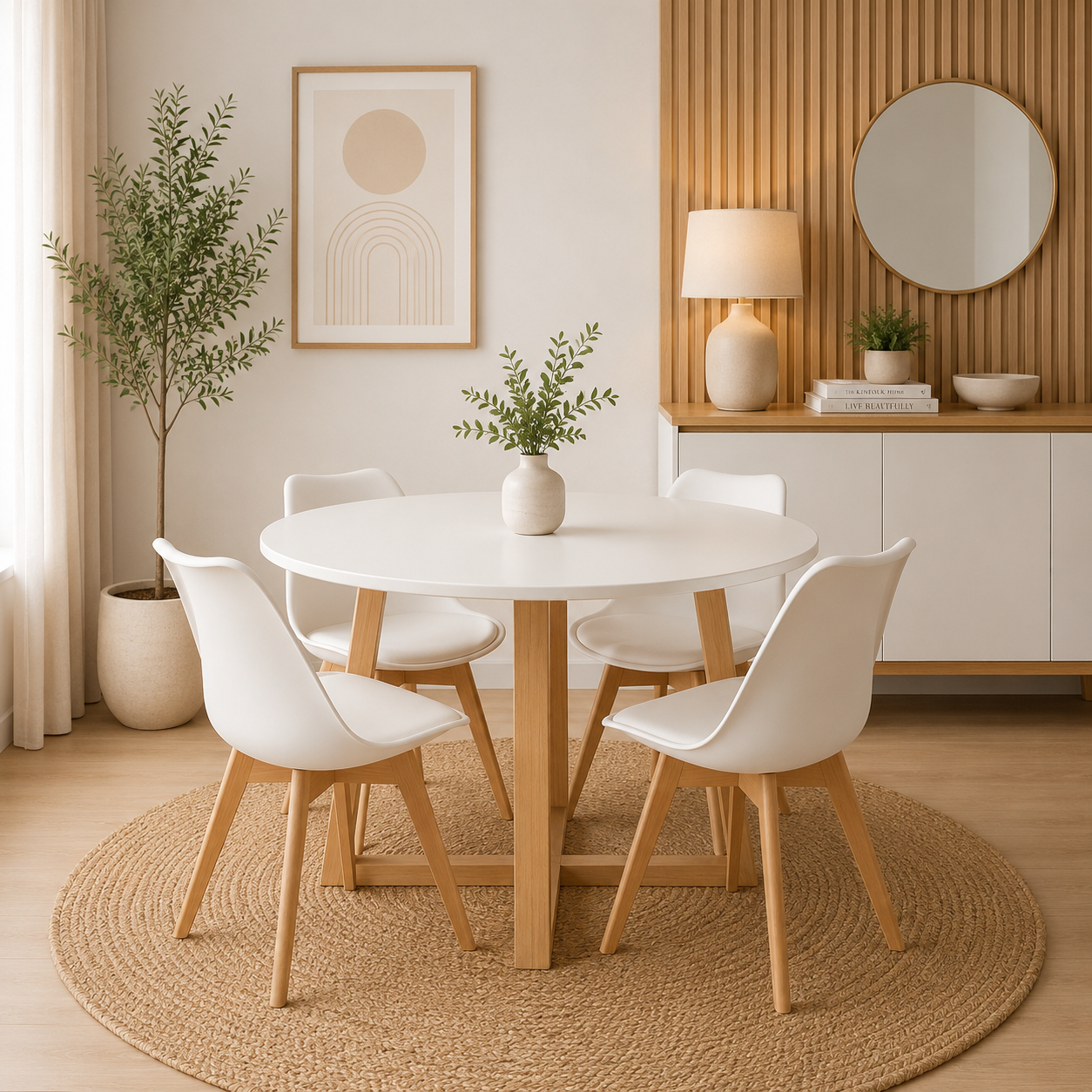 Mesa + Silla Tulip Maijoc